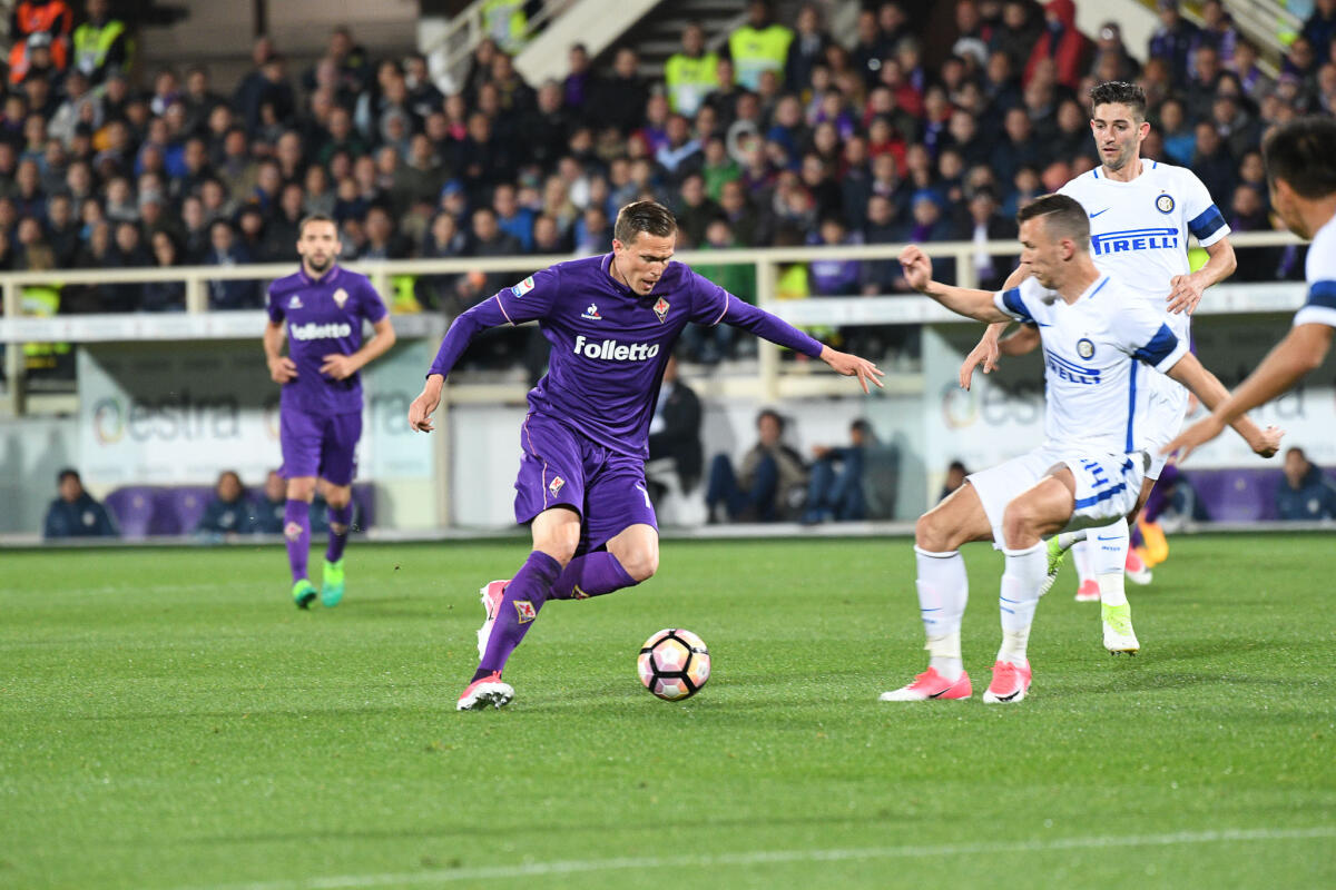 Ilicic alla Sampdoria, l'ufficialità è questione di ore. Alla Fiorentina andranno 4.5 milioni... - Firenze, stadio Artemio Franchi, 22.04.2017, Fiorentina-Inter, Foto Fiorenzo Sernacchioli. Copyright Labaroviola.com