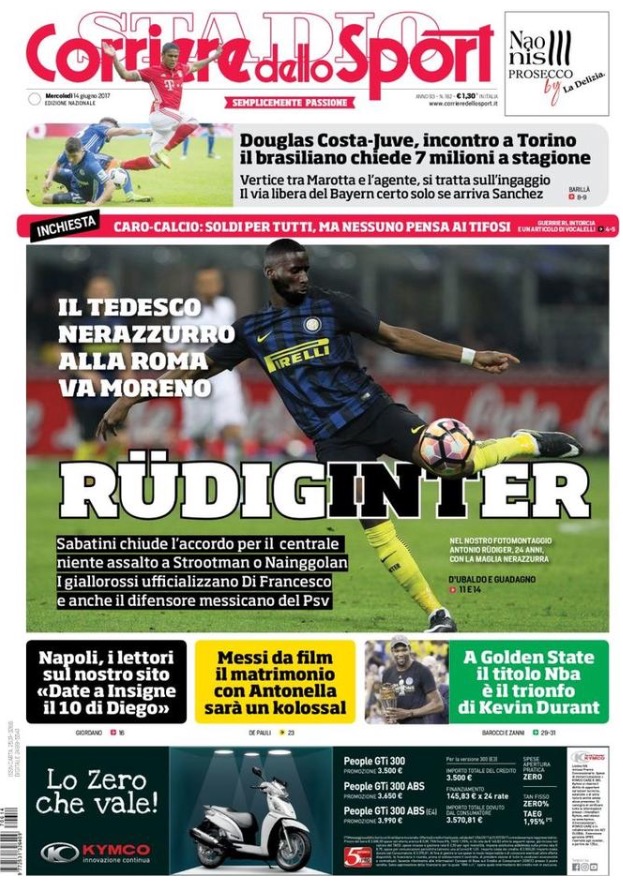 Corriere Dello Sport 14 Giugno 2017