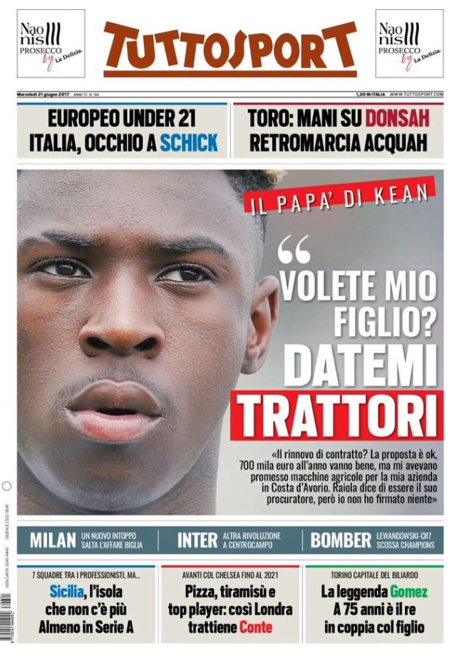 TuttoSport 21 Giugno 2017