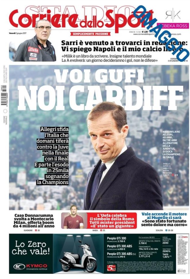 Corriere Dello Sport 2 Giugno 2017
