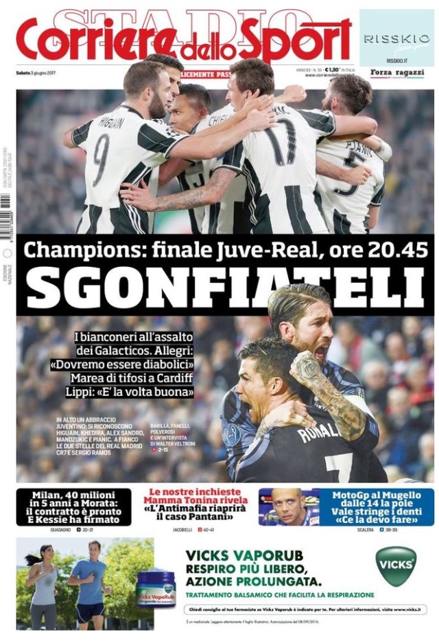 Corriere Dello Sport 3 Giugno 2017