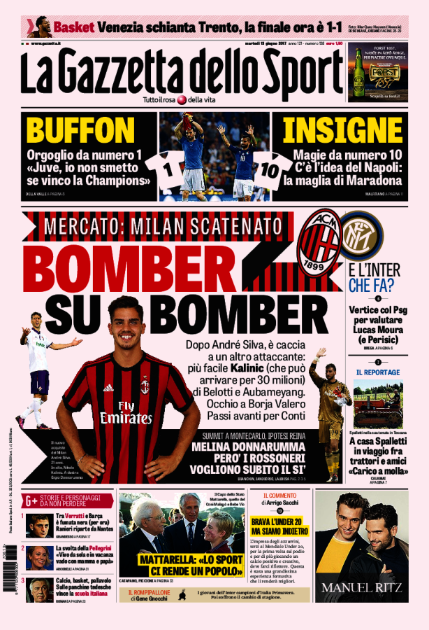 La Gazzetta Dello Sport 13 Giugno 2017