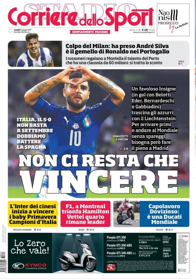Corriere Dello Sport 12 Giugno 2017