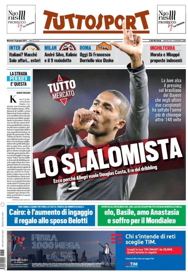 TuttoSport 13 Giugno 2017