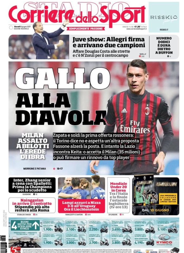 Corriere Dello Sport 8 Giugno 2017