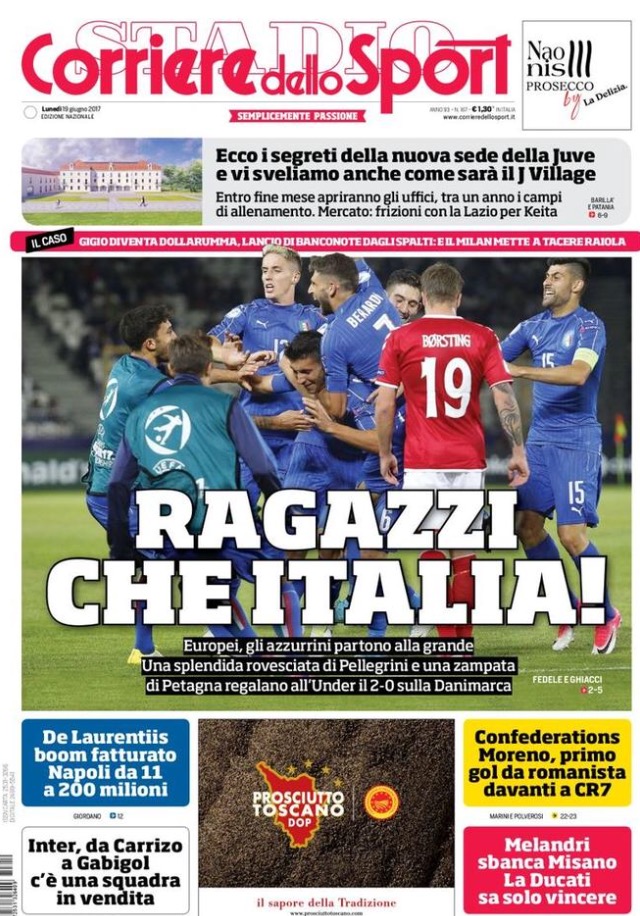 Corriere Dello Sport 19 Giugno 2017