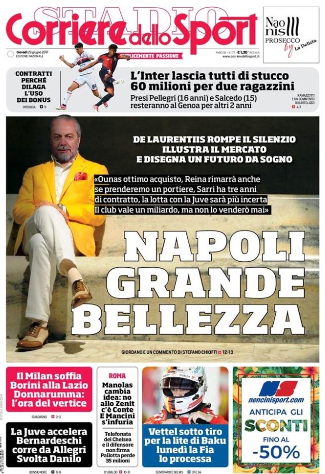Corriere Dello Sport 29 Giugno 2017