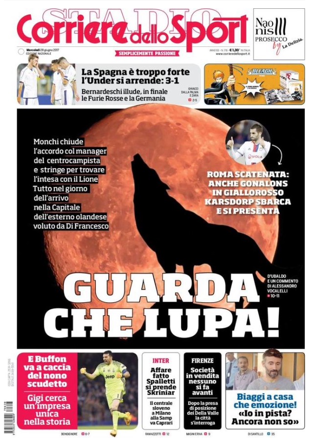 Corriere Dello Sport 28 Giugno 2017