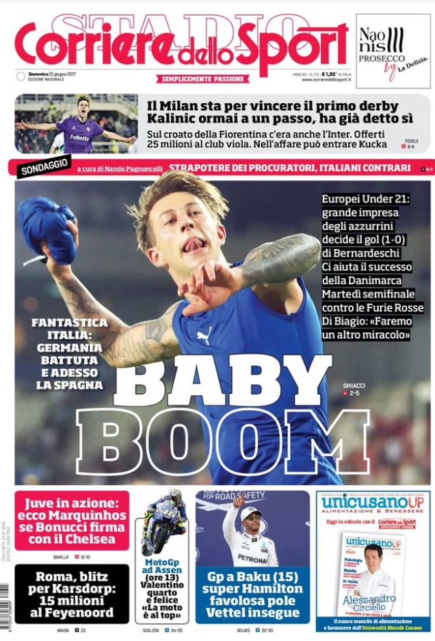 Corriere Dello Sport 25 Giugno 2017