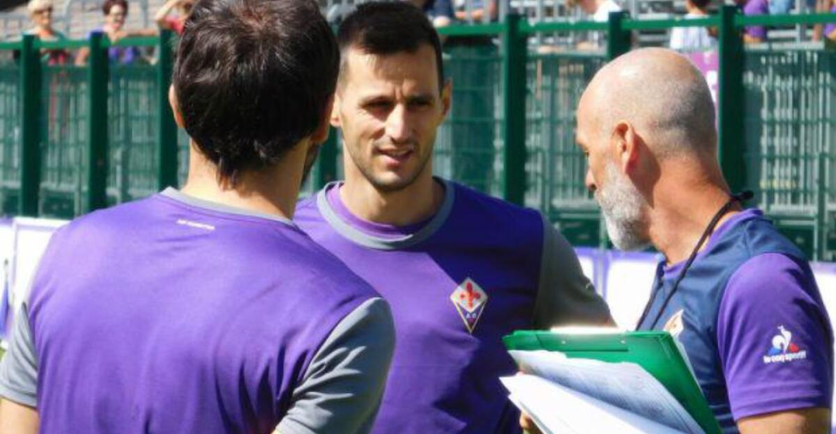 Corriere fiorentino, Pioli arrabbiato con Kalinic, lo ha descritto nervoso e poco concentrato in allenamento - 