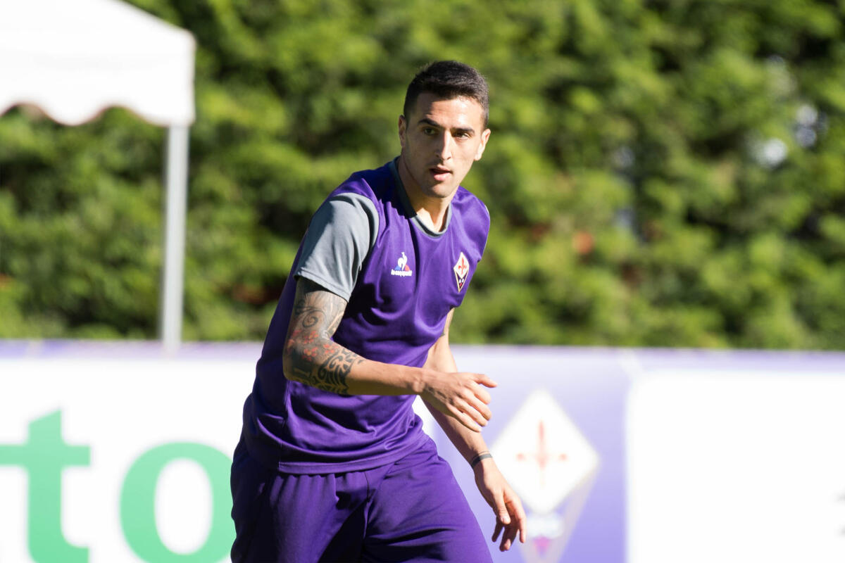 La Fiorentina fa la festa di chiusura a Moena. Vecino non c'è, sarà un giocatore dell'Inter - Moena, Ritiro della Fiorentina 16.07.2017, Foto Fiorenzo Sernacchioli. Copyright Labaroviola.com Vecino