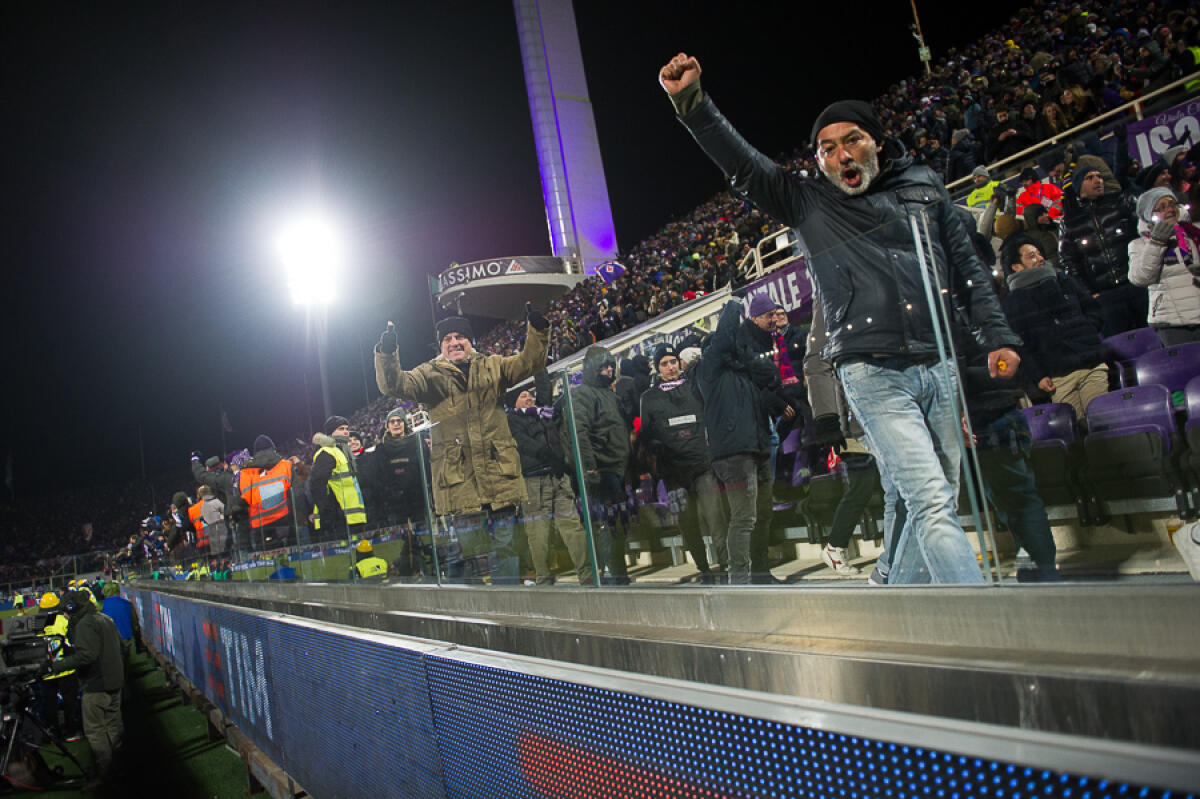 A Moena sono in arrivo Corvino, Cognigni e anche la parte più arrabbiata della tifoseria viola - Firenze, stadio Artemio Franchi, 15.01.2017, Fiorentina-Juventus, Foto Fiorenzo Sernacchioli.