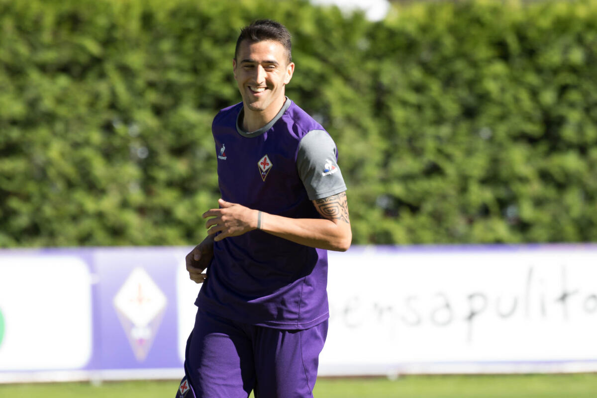 Vecino all'Inter? Per adesso non è ancora arrivata nessuna offerta ufficiale alla Fiorentina per il centrocampista - Moena, Ritiro della Fiorentina 16.07.2017, Foto Fiorenzo Sernacchioli. Copyright Labaroviola.com Vecino
