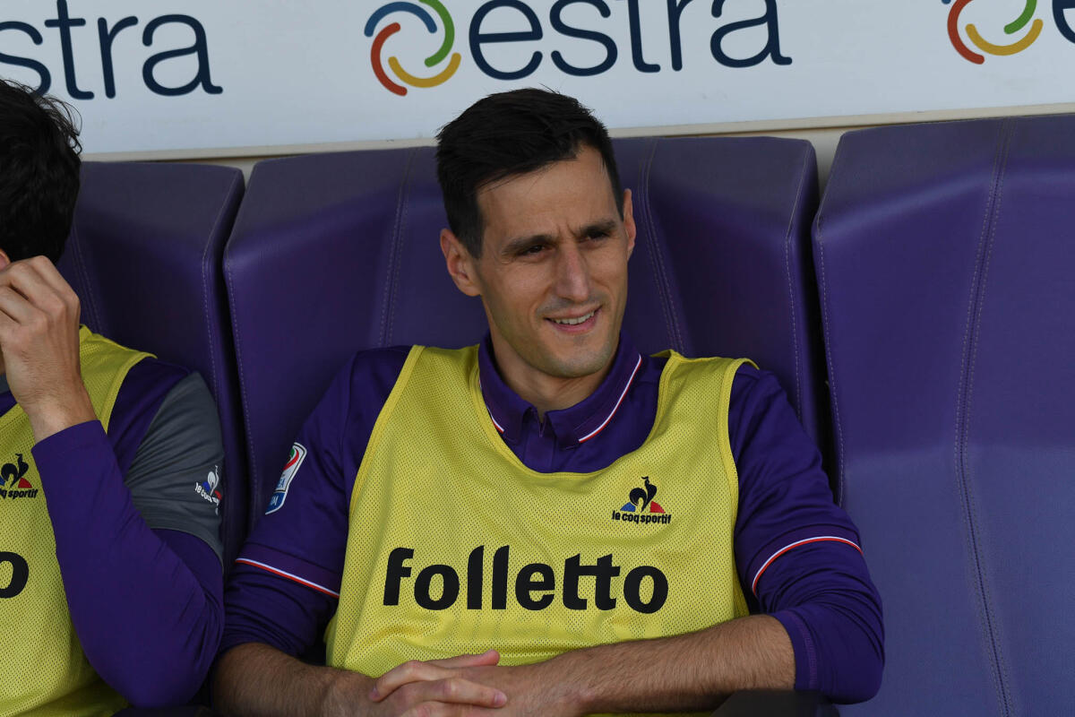 Kalinic rientra regolarmente in ritiro dopo il periodo trascorso in Croazia - Firenze, stadio Artemio Franchi, 13.05.2017, Fiorentina-Lazio, Foto Fiorenzo Sernacchioli. Copyright Labaroviola.com