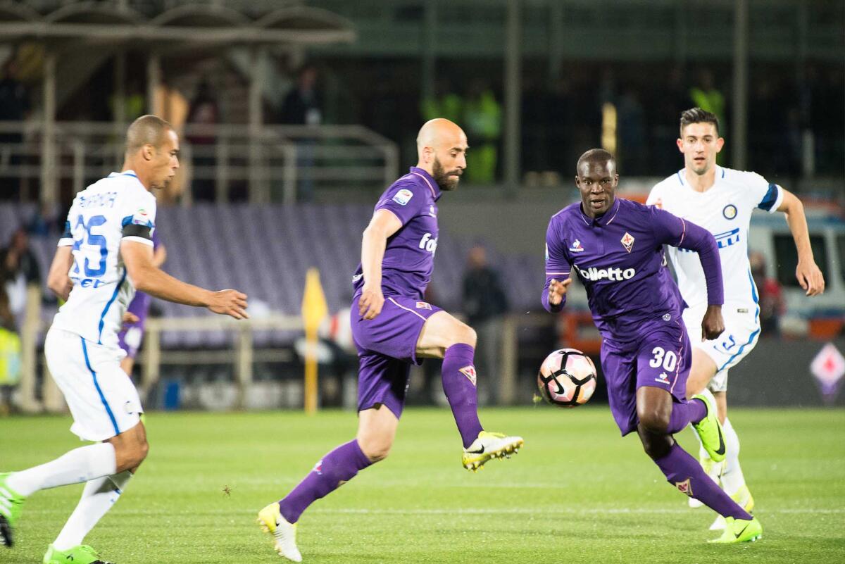 Corriere Fiorentino: Borja Valero-Inter, siamo alla svolta - Firenze, stadio Artemio Franchi, 22.04.2017, Fiorentina-Inter, Foto Fiorenzo Sernacchioli. Copyright Labaroviola.com