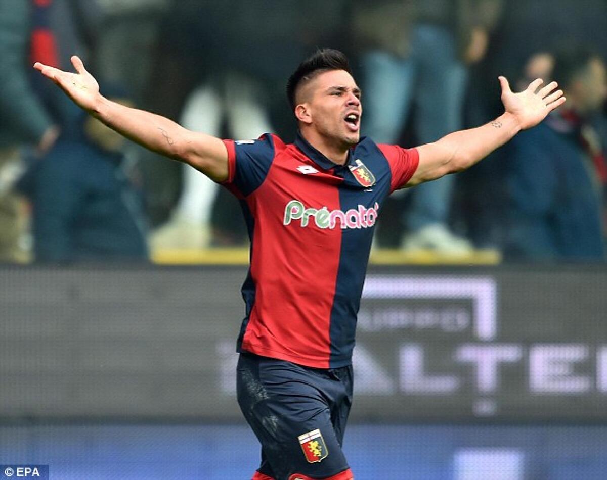 Quotidiano Sportivo, non si sblocca l'affare Simeone, il Genoa chiede 20 milioni, la Fiorentina ne offre 18 - 