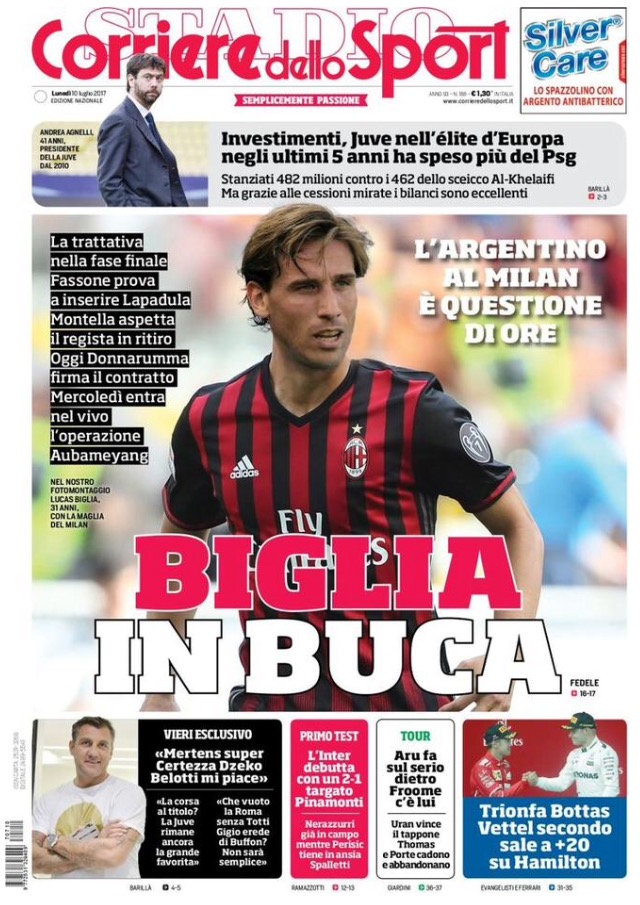 Corriere Dello Sport 10 Luglio 2017