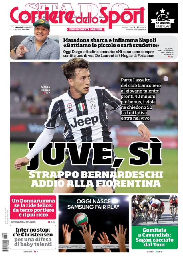 Corriere Dello Sport 5 Luglio 2017