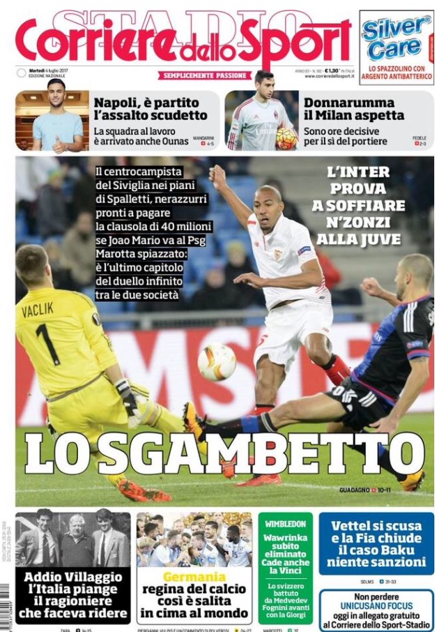 Corriere Dello Sport 4 Luglio 2017