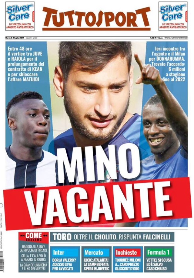 TuttoSport 4 Luglio 2017
