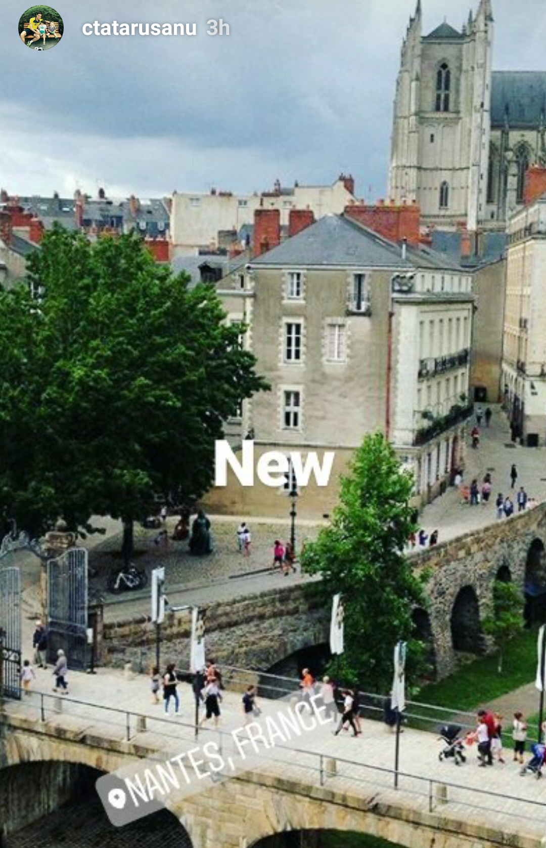 La foto postata da Tatarusanu su Instagram