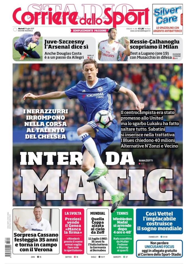 Corriere Dello Sport 11 Luglio 2017