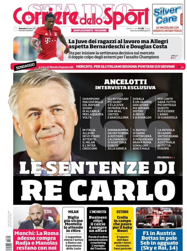 Corriere Dello Sport 9 Luglio 2017