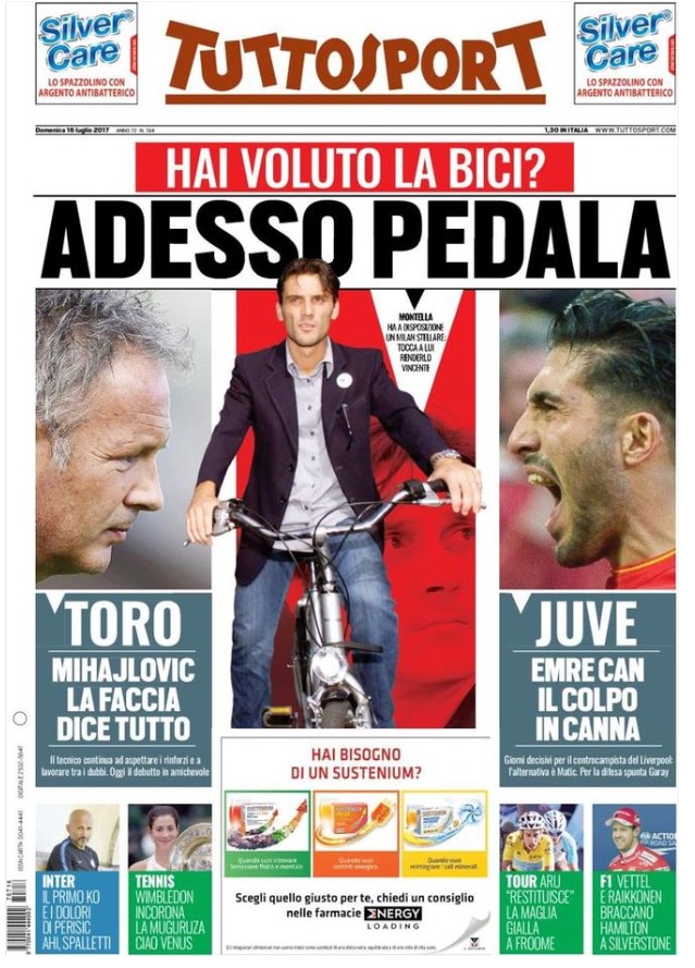 TuttoSport 16 Luglio 2017