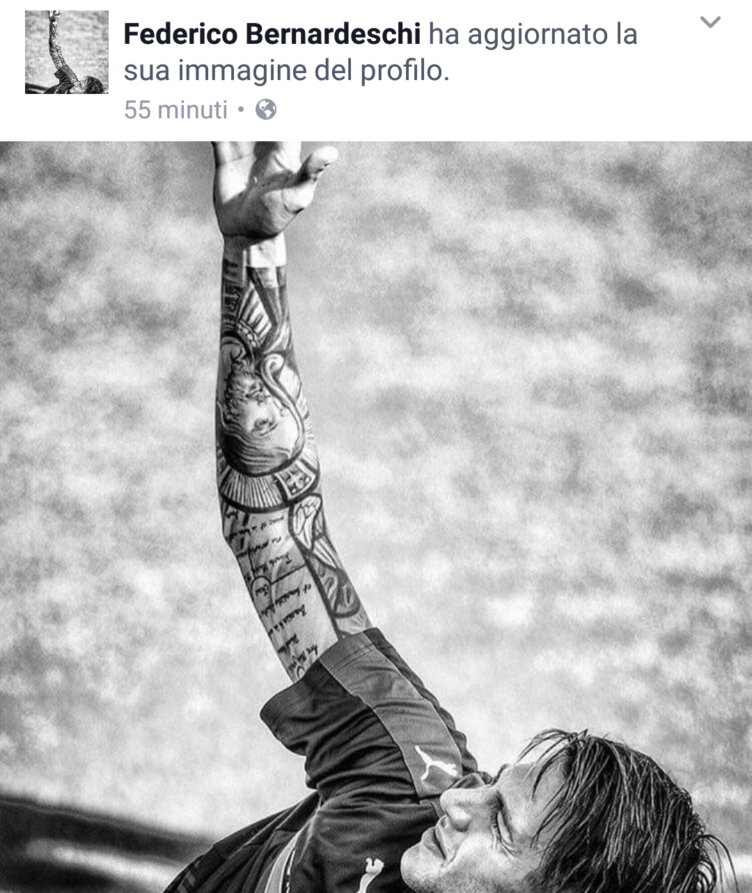 La nuova immagine profilo di Federico Bernardeschi