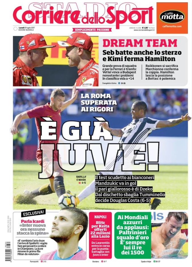Corriere Dello Sport 31 Luglio 2017