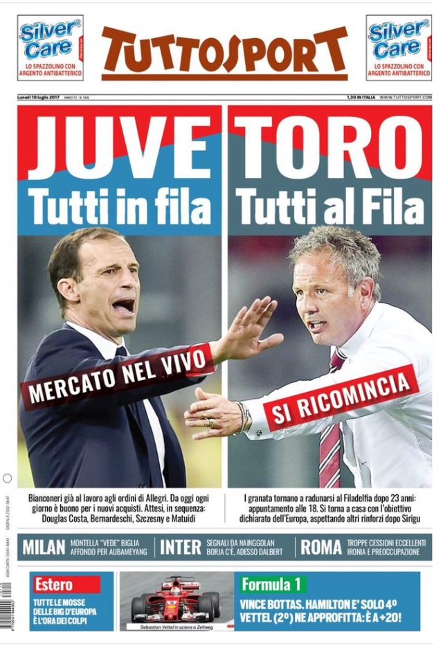 TuttoSport 10 Luglio 2017