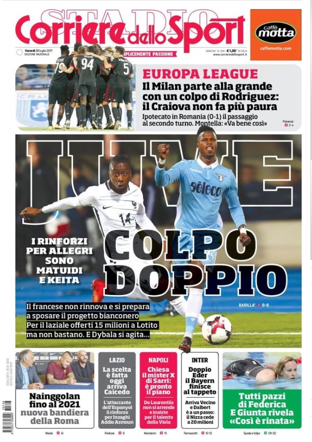 Corriere Dello Sport 28 Luglio 2017