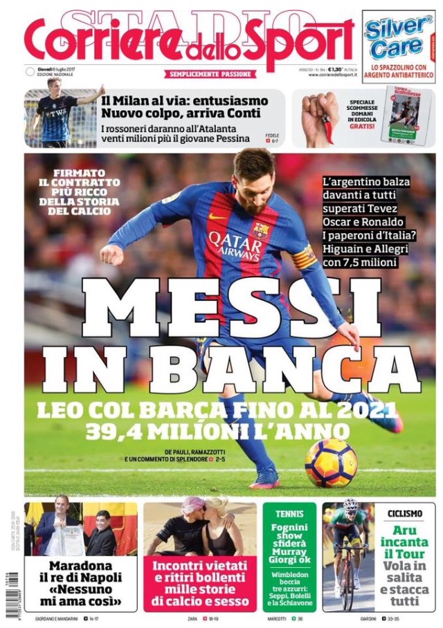 Corriere Dello Sport 6 Luglio 2017