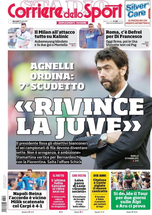 Corriere Dello Sport 19 Luglio 2017