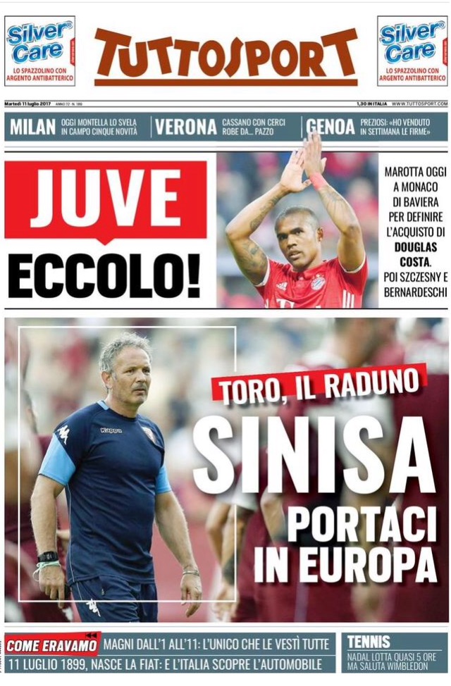 TuttoSport 11 Luglio 2017