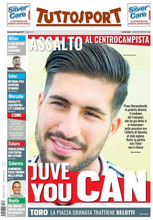 TuttoSport 23 Luglio 2017