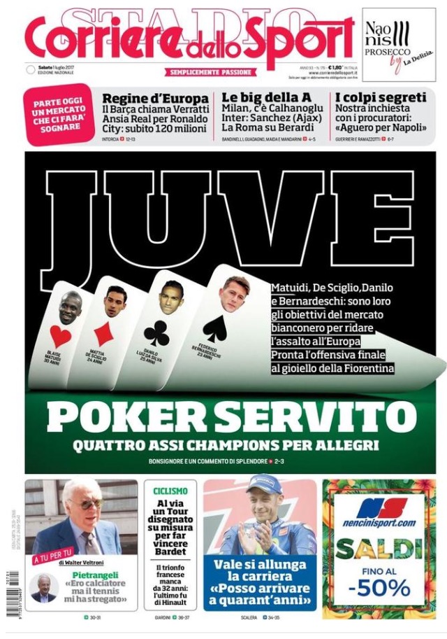 Corriere Dello Sport 1 Luglio 2017