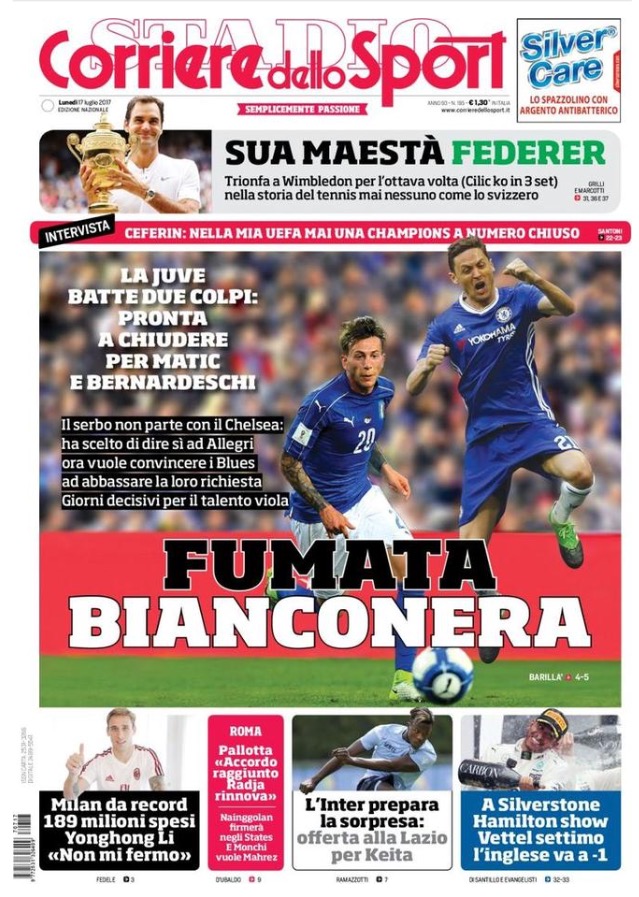 Corriere Dello Sport 17 Luglio 2017