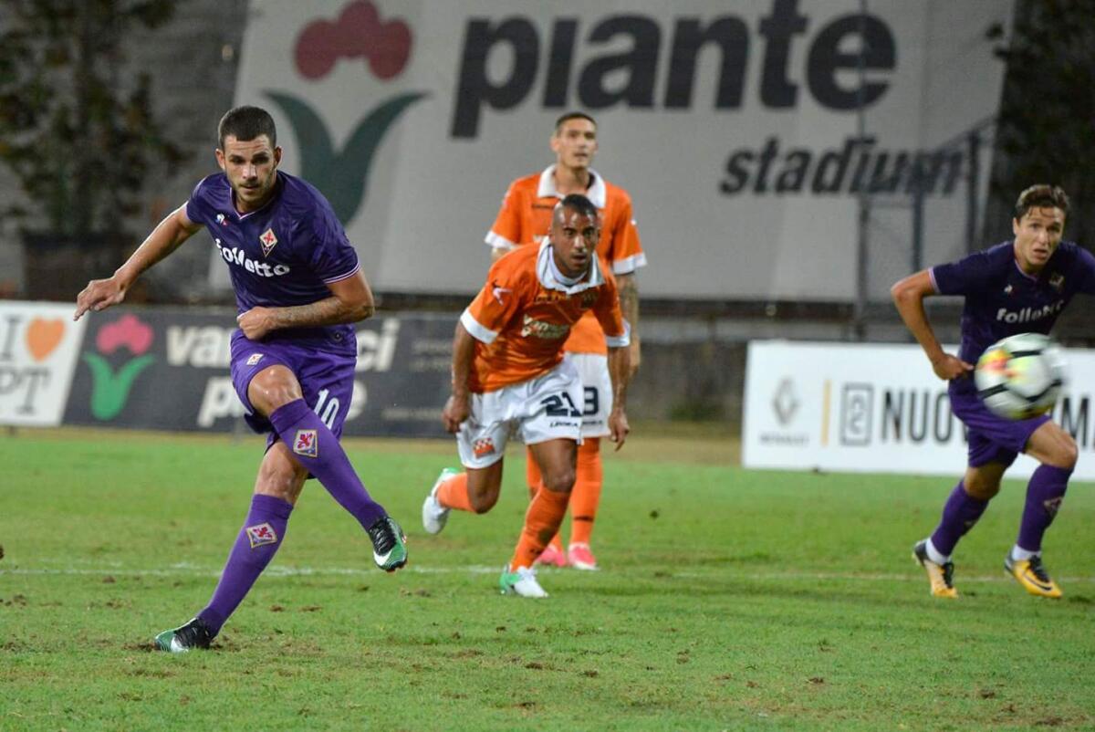 Gazzetta, grande intesa tra Eysseric e Chiesa nell'amichevole contro la Pistoiese. Svogliato Kalinic - 