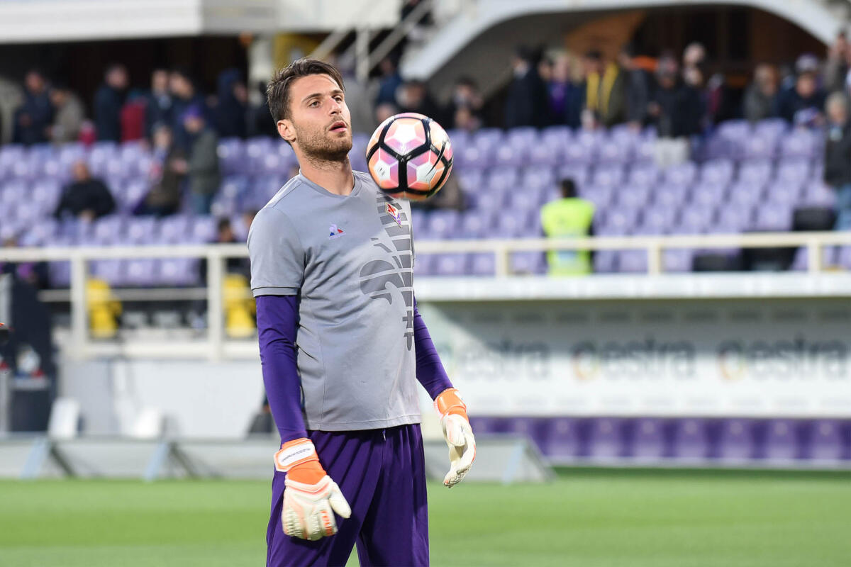 Sportiello: "Sto lavorando per essere al top, ho scritto a Tata. Il mercato? Non ci riguarda..." - Firenze, stadio Artemio Franchi, 22.04.2017, Fiorentina-Inter, Foto Fiorenzo Sernacchioli. Copyright Labaroviola.com