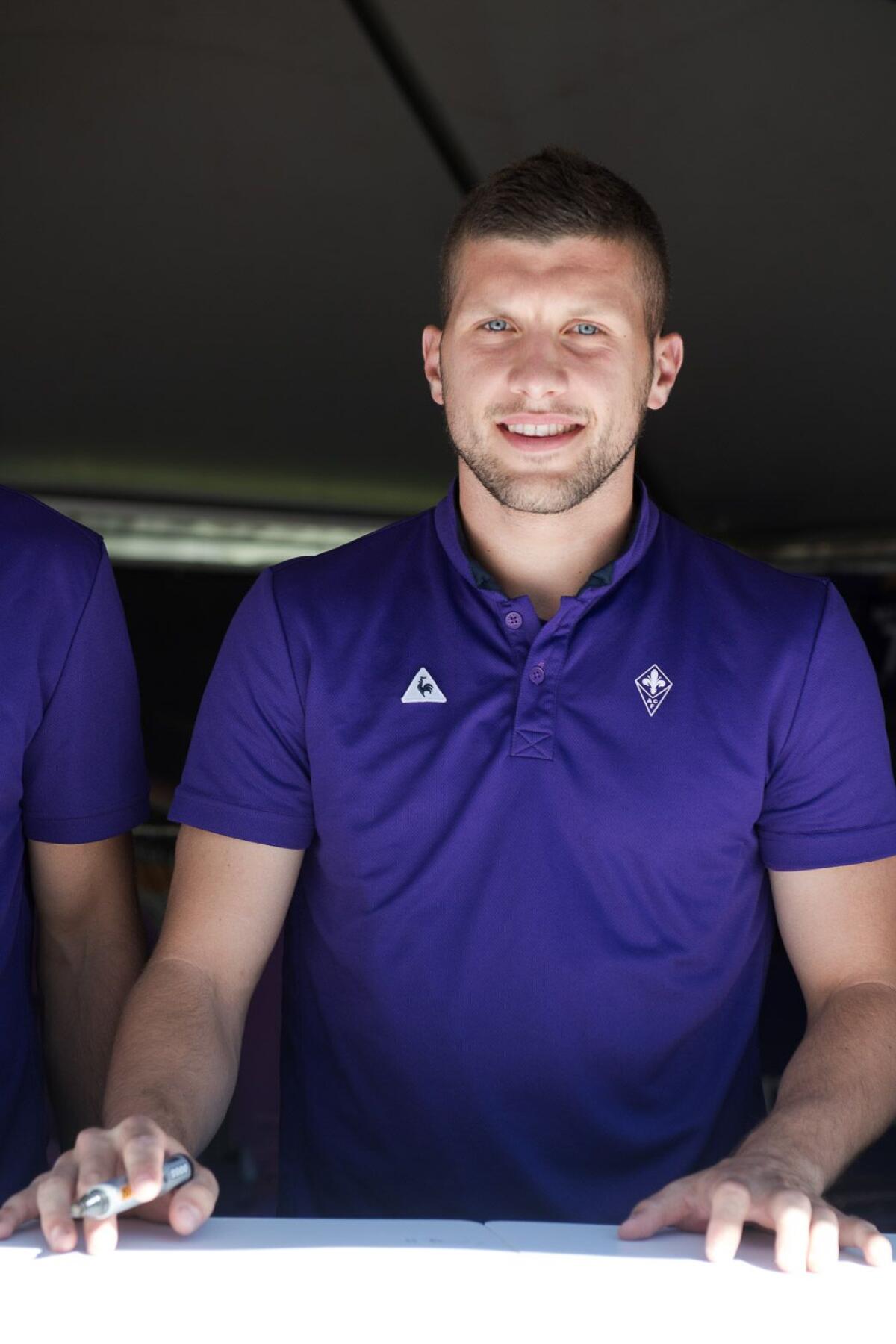 Corvino lavora alla cessione di Ante Rebic all’Huddersfield. La richiesta della Fiorentina è di 4 milioni - Moena, Ritiro della Fiorentina 16.07.2017, Foto Fiorenzo Sernacchioli. Copyright Labaroviola.com