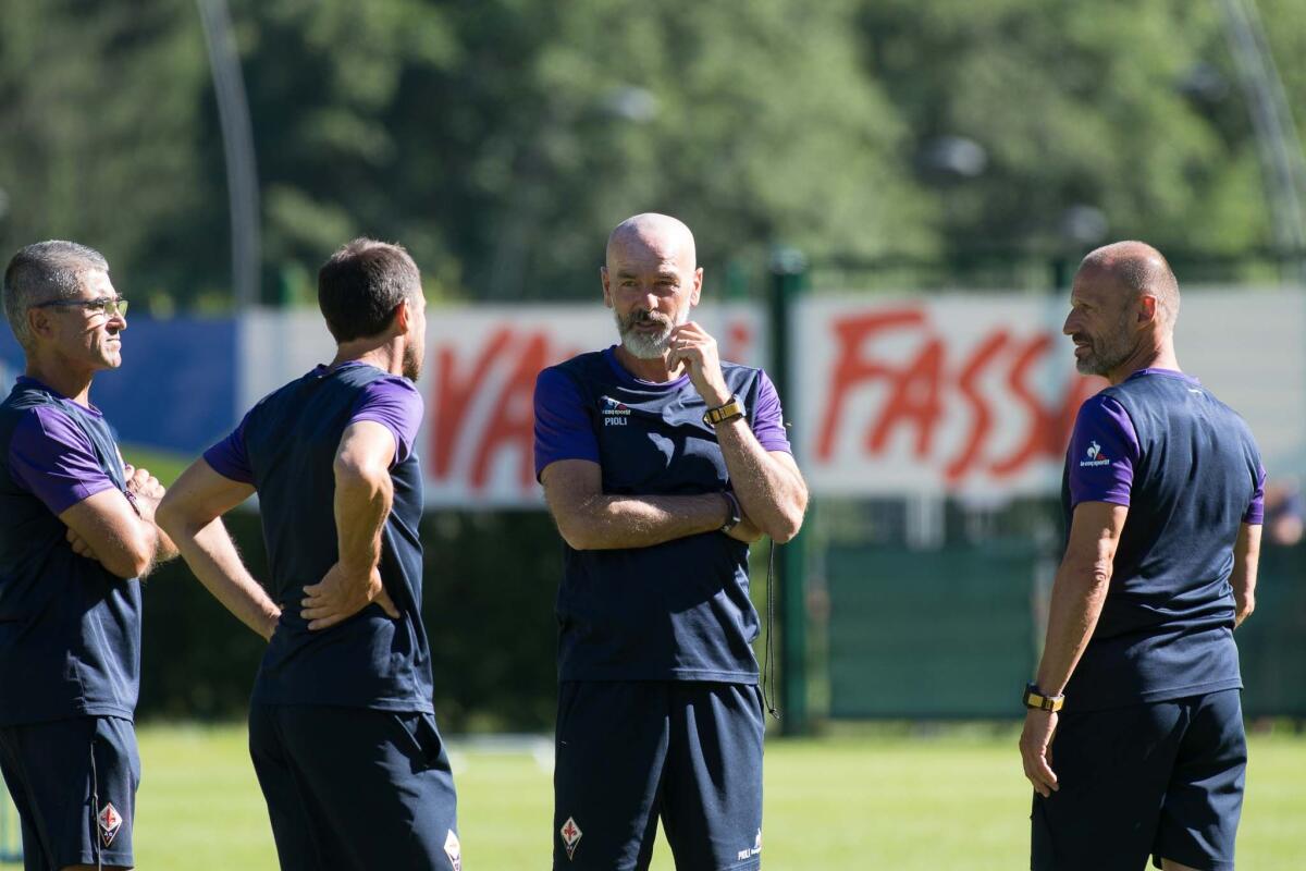 Corriere dello Sport, Pioli ha chiesto alla società una Fiorentina composta da 20 potenziali titolari - Moena, Ritiro della Fiorentina 16.07.2017, Foto Fiorenzo Sernacchioli. Copyright Labaroviola.com