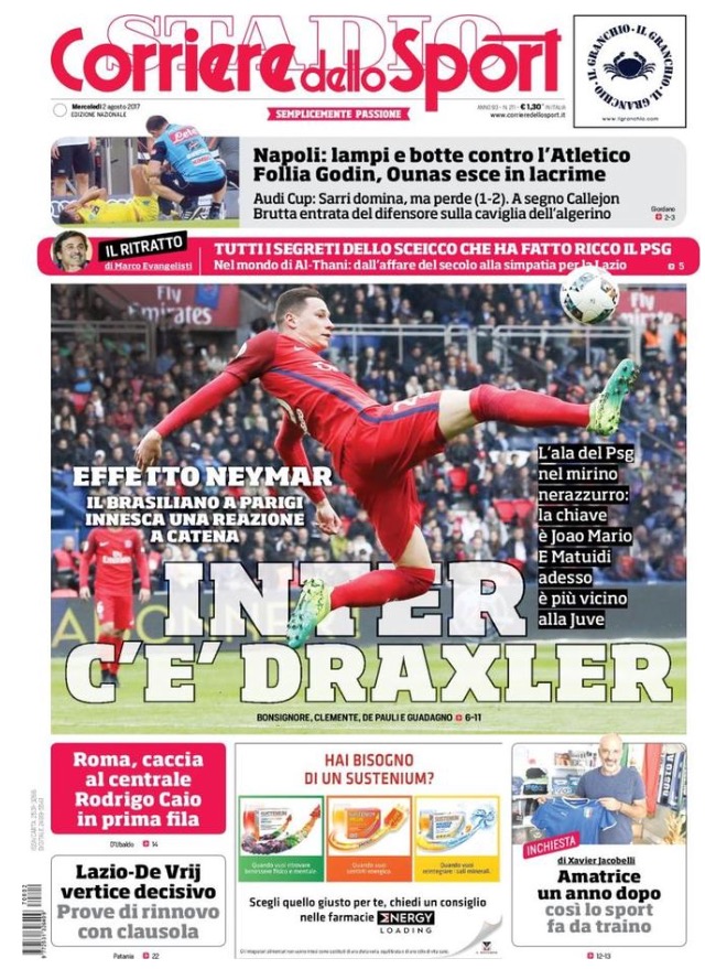 Corriere Dello Sport 2 Agosto 2017