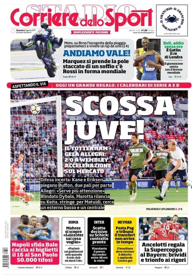 Corriere Dello Sport 6 Agosto 2017