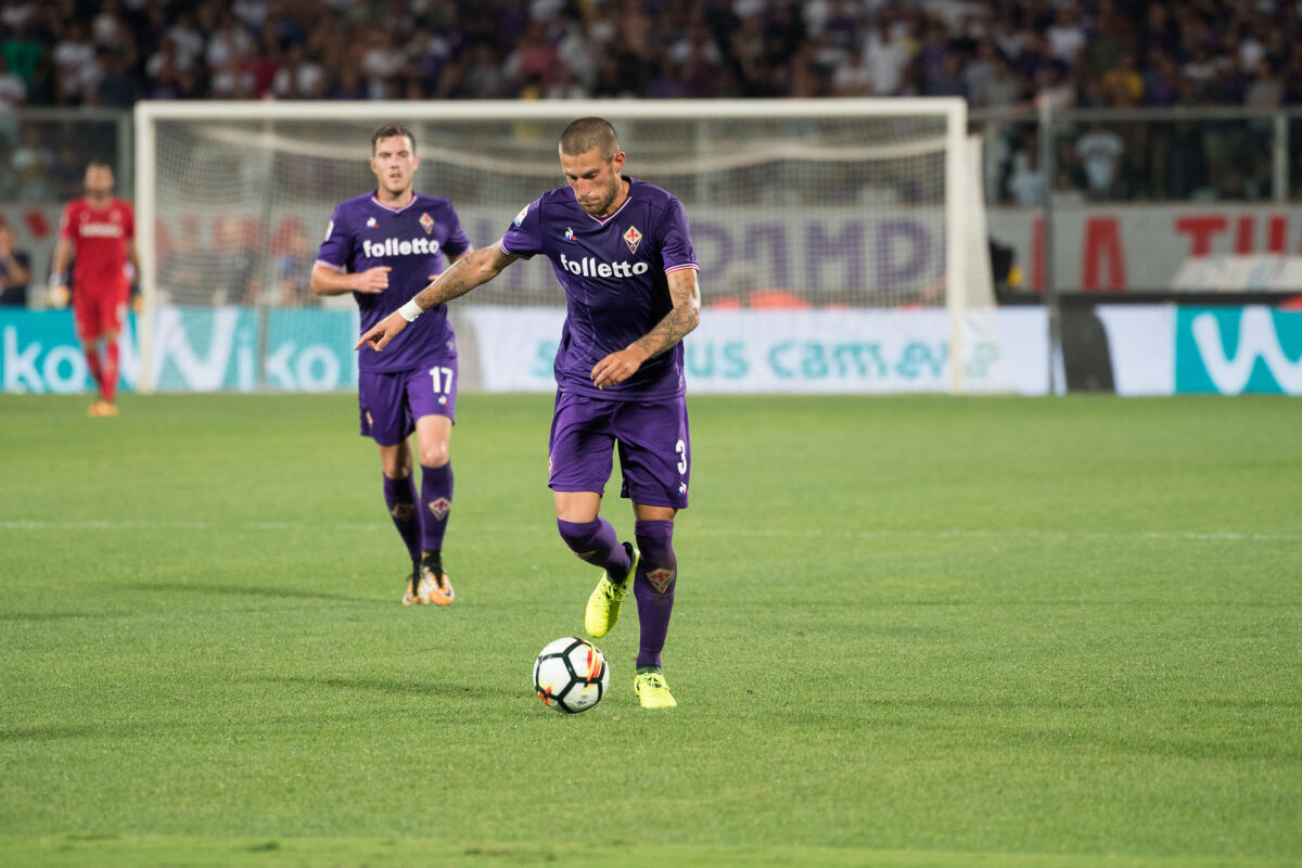Biraghi: "Firenze deve diventare il nostro fortino grazie ai tifosi viola. Contro la Juventus partita fondamentale" - Firenze, stadio Artemio Franchi, 27.08.2017, Fiorentina-Sampdoria, Foto Fiorenzo Sernacchioli. Copyright Labaroviola.com