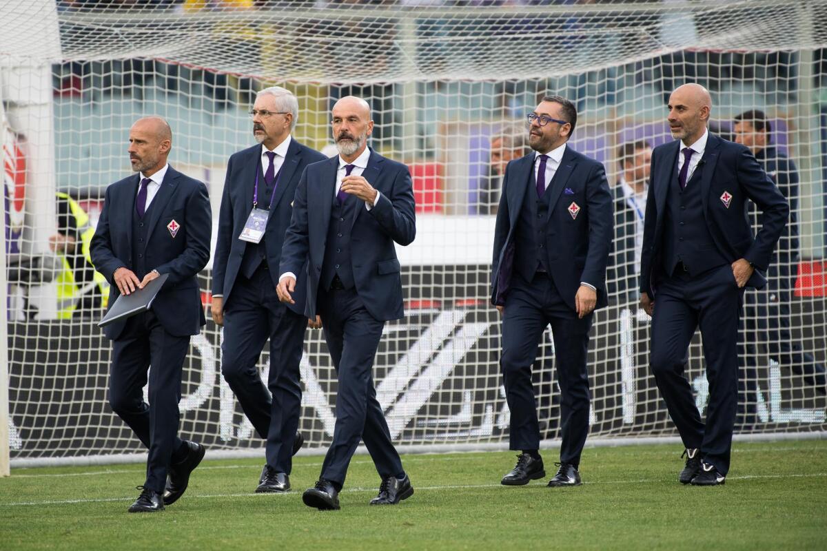 Pioli: "L'Atalanta è l'occasione per dimostrare che ci siamo. Benassi? Ho già 4 mediani. Dias deve migliorare. Baba-Simeone insieme..." - Firenze, stadio Artemio Franchi, 16.09.2017, Fiorentina-Bologna, Foto Fiorenzo Sernacchioli. Copyright Labaroviola.com Pioli