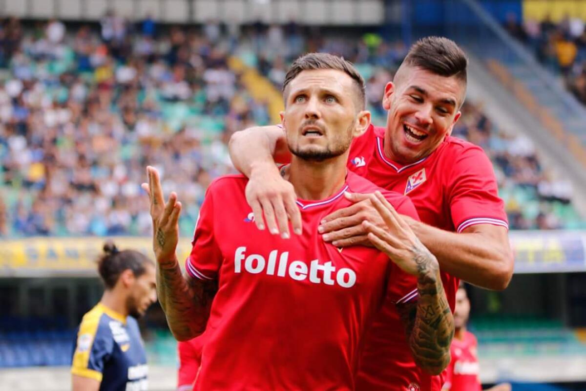 PAGELLE VIOLA: THEREAU FREDDO, VERETOUT CECCHINO, ASTORI LEADER... - 