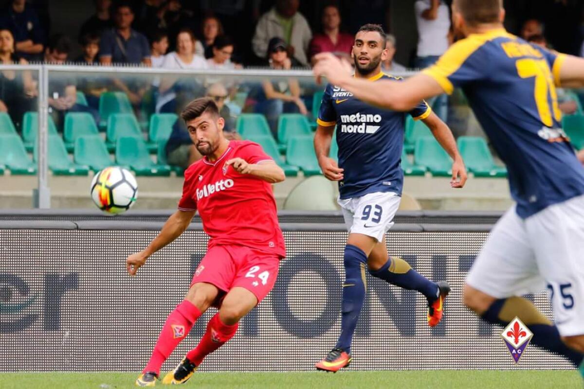 Corsa senza palla e inserimenti negli spazi. Cosi Benassi vuole diventare il trequartista alla Perrotta - Marco Benassi, Verona - Fiorentina