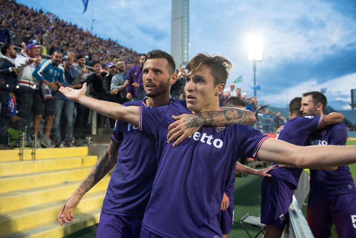 Corsport: il miracolo di Chiesa, grazie a Sousa che lo ha lanciato - Firenze, stadio Artemio Franchi, 16.09.2017, Fiorentina-Bologna, Foto Fiorenzo Sernacchioli. Copyright Labaroviola.com Chiesa