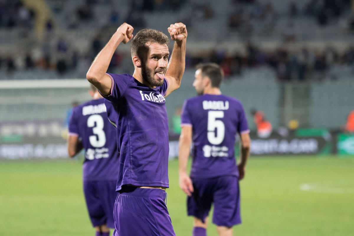 Pezzella: "Sono cresciuto con la Fiorentina dentro. Passarella mi parlava della magia di Firenze, Batistuta a Buenos Aires..." - Firenze, stadio Artemio Franchi, 16.09.2017, Fiorentina-Bologna, Foto Fiorenzo Sernacchioli. Copyright Labaroviola.com Pezzella